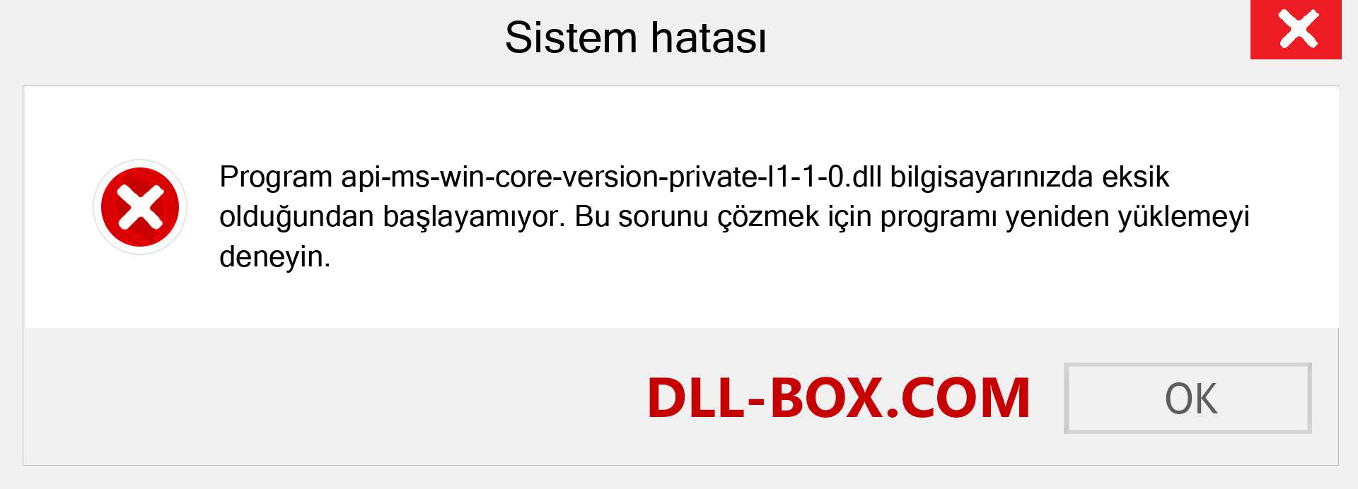 api-ms-win-core-version-private-l1-1-0.dll dosyası eksik mi? Windows 7, 8, 10 için İndirin - Windows'ta api-ms-win-core-version-private-l1-1-0 dll Eksik Hatasını Düzeltin, fotoğraflar, resimler